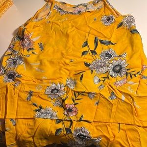 Spring tank top great for the summer and is very breathable!